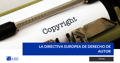 La directiva europea de derechos de autor