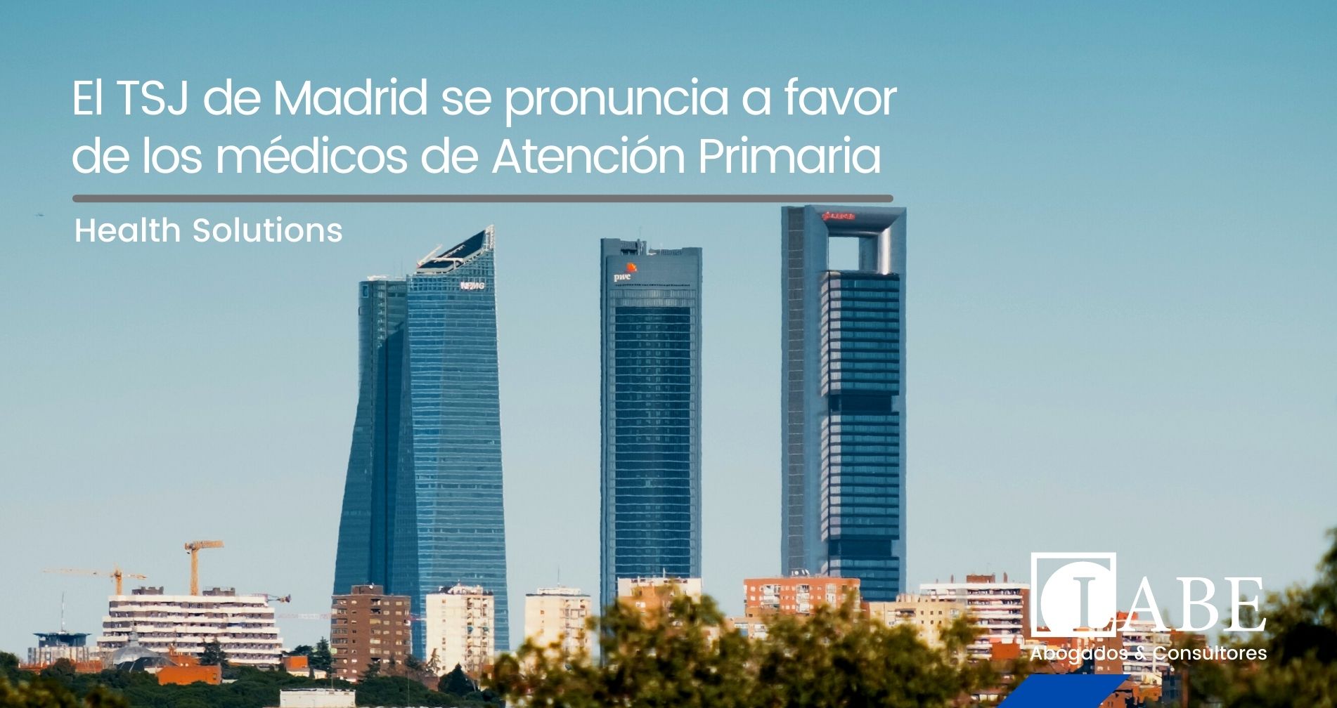 El TSJ de Madrid se pronuncia a favor de los médicos de Atención Primaria