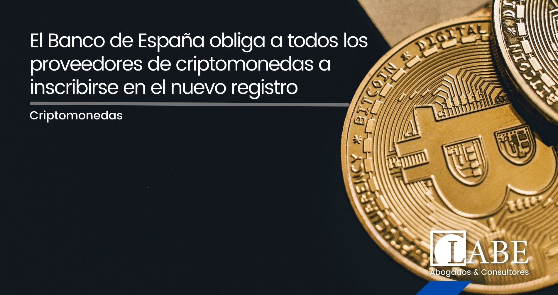 El Banco de España obliga a todos los proveedores de criptomonedas a inscribirse en el nuevo registro